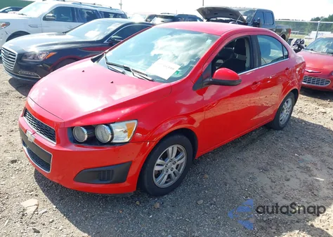 2015 Chevrolet Sonic Lt Auto из США, поврежденный, VIN 1G1JC5SH0F4142418